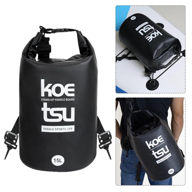 Bolsas Impermeáveis para Paddle Board e Caiaque, Infláveis, Grande Capacidade de 15L e 40L