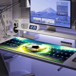 Campo de futebol Mouse Tapete, Almofada Moused, Playmat, Mousepad, Deskmat, Tabelas De Computador, Deskpad, Table Mat, Teclado Gaming Mats, Gamer, XXL - Image 2