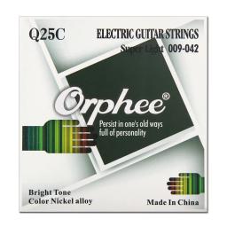 Orphee, conjunto de cordas para guitarra elétrica, super leve de liga de níquel com cores 009-042, conjunto de cordas elétricas para guitarra 1st-6th - Image 1