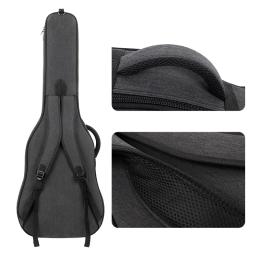 Jinchuan-Custom Logo Oxford Material Guitarra Bag, impermeável, à prova de choque, ombro duplo volta, 41 ", alta qualidade - Image 2