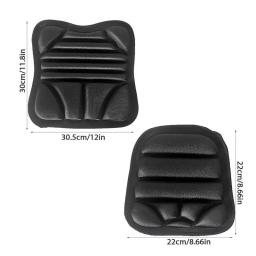 2 pçs almofada de assento da motocicleta 3d confortável assento respirável universal absorção de choque capa de assento para montanha terreno - Image 6