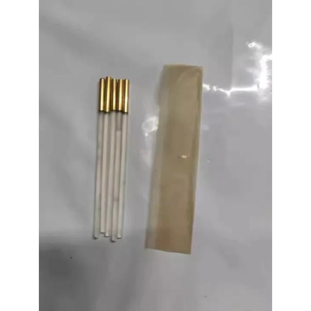 Ferramenta de manutenção de instrumentos para flauta, tubo preto, oboé, flauta curta e bastão de teste de estanqueidade de instrumentos (conjunto de cinco peças)