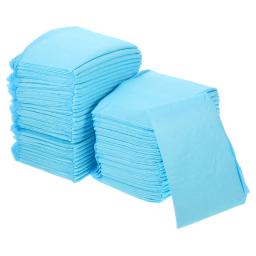 Super absorvente e impermeável cão filhote de cachorro esteiras de treinamento para animais de estimação 100 peças mudando pequenas almofadas de xixi suprimentos de urina para cães - Image 1