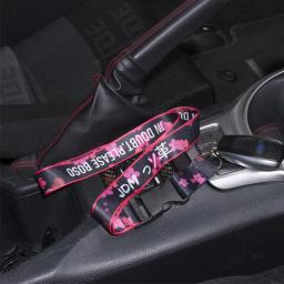 Novo estilo jdm cordão chaveiro cartão de trabalho id chave do telefone celular pendurado pescoço cordão nos falso táxi chaveiro moto acessórios automóveis - Image 3