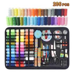 Multi-função Kit De Costura De Viagem, Agulha De Rosca Saco De Armazenamento, Artesanato De Tecido, Mãe Xmas Gift Set, 68-230Pcs - Image 4