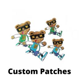 Remendos bordados personalizados para acessórios personalizados, design de logotipo personalizado, remendo bordado, ferro para costurar em jaquetas, chapéus e bolsas - Image 2