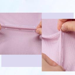 Tecido de malha elástica de algodão modal para crianças, pijama ultrafino, conjuntos de roupas domésticas, tecido DIY artesanal, TJ20273, 150x50cm - Image 6