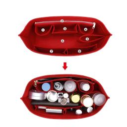 Inserção organizadora de bolsa para bolsas, organizador de bolsa de feltro para bolsa e bolsa, inserção organizadora de sacola, para lv neverfull - Image 5