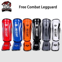 Livre Combate Leggguard para Kickboxing, Muay Thai Boxe, Luta, MMA, Artes Marciais, Treinamento de Chute, Protetor Espessamento, Equipamento Joelho - Image 1
