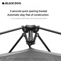 Naturehike Blackdog chuveiro tenda de banheiro cabine automática de um toque à prova d'água protetor solar de alta privacidade ao ar livre acampamento tenda móvel - Image 6