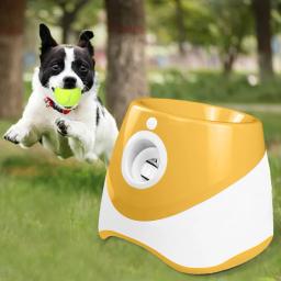 Lançador automático de bola para cães, lançador automático de tênis para cães de estimação, brinquedo interativo para animais de estimação - Image 4