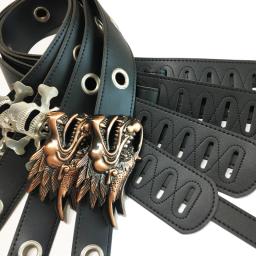 Correia de couro, Correia de guitarra popular, Acessórios para instrumentos musicais, Novo, 2021 - Image 2