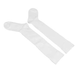 1 Par Esgrima Meias Espessamento Algodão Unisex Meias de Proteção Esgrima para Epee Sabre e Folha Mulheres Homens Branco - Image 3