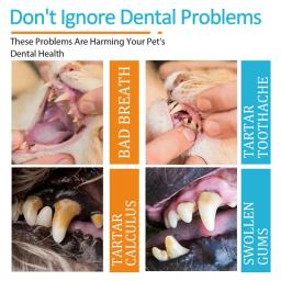 Dedo de limpeza oral para pet, Cuidados dentários profundos, Suprimentos para cães e gatos, Remoção de placa simples e conveniente - Image 6