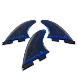 Conjunto de aletas de propulsor de prancha de surf, 3 aletas para estilo fc2, caixa de aleta reforçada com fibra de vidro, alto desempenho, tamanho l com chave de aleta e parafusos - Image 6