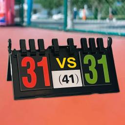 Placar para esportes internos e ao ar livre, Tabletop, Manual, Marcador, Marcador Flip, Placar, Competição Basquete, Jogos De Equipe De Tênis De Mesa - Image 3