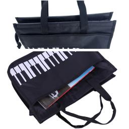 Bolsa De Ombro De Folha De Piano Musical Portátil, Grande Bolsa Musical, Alta Qualidade, Partitura De Música, Aparelho De Patter De Teclado - Image 3