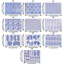 Papel floral para transferência de alta temperatura, 10 estilos, diy, diy, cerâmica, cerâmica, polímero, argila, ferramenta de transferência, 1pc - Image 6