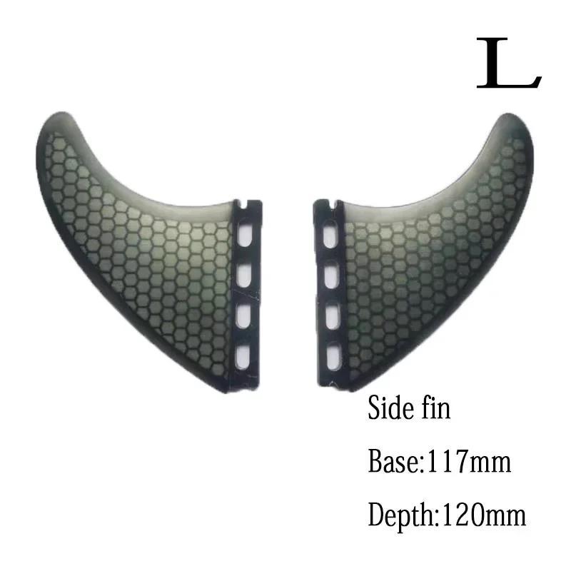 Longboard Plug Surfboard Fins, Old Surf Fin Windsurf Fins, 2 Fin, 3 e 4 Box, vários tamanhos, Liquidação, 2 aleta lateral - Image 1