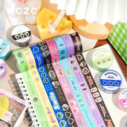 Fita colorida bonita Washi, fita adesiva, adesivo decorativo DIY para artes e ofícios, suprimentos para Scrapbooking, embrulho de Natal - Image 1