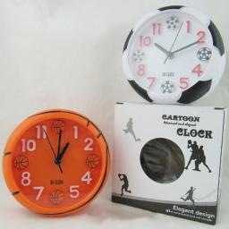 1 pçs basquete futebol forma relógio esporte moda presente criativo despertador 3d estéreo digital decoração para o quarto - Image 5