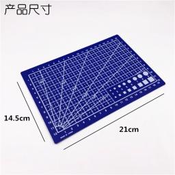 Double Side Craft Cutting Mat, Tábua de Corte, Almofada de Costura, Artista Carving Tool, Artesanato Artesanal, DIY Props, Logotipo Personalizado, 6 Cores, A5, Novo - Image 4