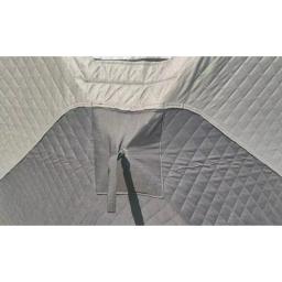 Barraca impermeável pop-up grande, gelo isolado, tempo frio, pesca, carpa - Image 4