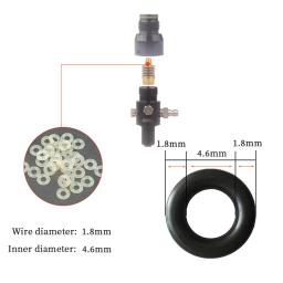 PCP-Silicone Air Tank Válvula Conjunto para Paintball, Reguladora O Ring Kit, Oring Cilindro De Gás, Junta de Válvula, Torique, 15Pcs, 30Pcs - Image 4