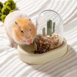 Alimentador automático Pet Food Bowl Alimentação de animais pequenos Dispensador de hamster Alimentador de água urso dourado coelho Acessórios para animais de estimação pequenos - Image 1
