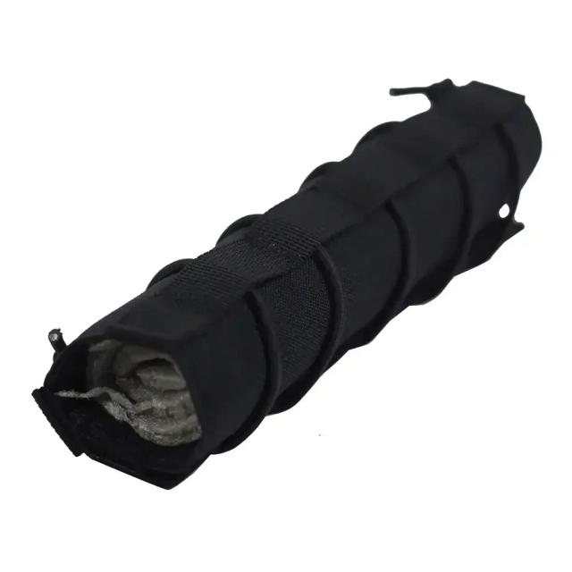 Capa de Camuflagem para Tiro ao Ar Livre com Silenciador Tático e Manga Protetora para Ventilador e Sniper, 16x17cm