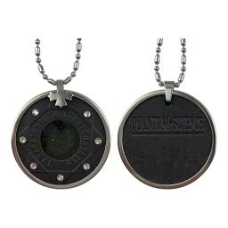 YEKBIOSCALAR-Colar De Pingente Redondo Personalizado para Homens e Mulheres, Unisex, Nova Chegada - Image 3