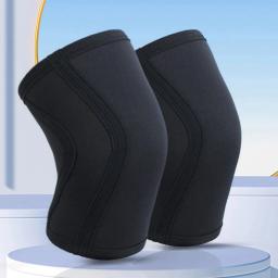 Mangas de joelho de compressão para homens e mulheres, 7mm, protetor de joelho neoprene, fitness, ginásio, apto para halterofilismo, agachamento, suporte, esportes, 1 pc - Image 2