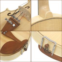 Astonvilla-Top Spruce para Iniciantes, Violino com Top Spruce, Maple Craft, Tiger Stripe, Peças Ebony, artesanal, 4/4 - Image 6