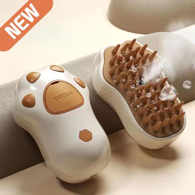 Melhores Escovas de Vapor para Gatos e Cães: Escovas com Pulverizador Elétrico para Massagem e Cuidados com a Pelagem