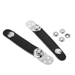 PU couro acordeão fole cinta titular, fecho correias, fole instrumento peças, acessórios, 2 pcs - Image 4