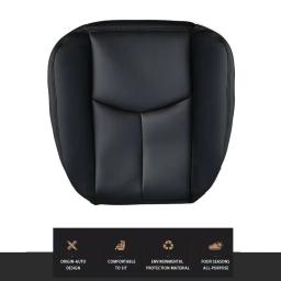 Almofada de capa de assento de carro de quatro estações para Chevy Tahoe 2003-2006 Couro sintético resistente a UV Almofada à prova d'água Acessórios para carro - Image 2