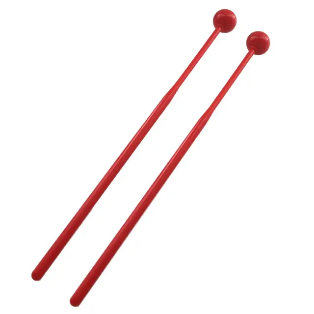 Percussão para Crianças: 2 Pares de Bastões de Xilofone - Brinquedos Musicais e Acessórios de Instrumentos