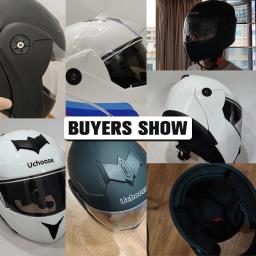 Capacete de corrida para motocicletas com viseira solar dupla para homens e mulheres, lente dupla flip-up, ponto, novo, 2022 - Image 6