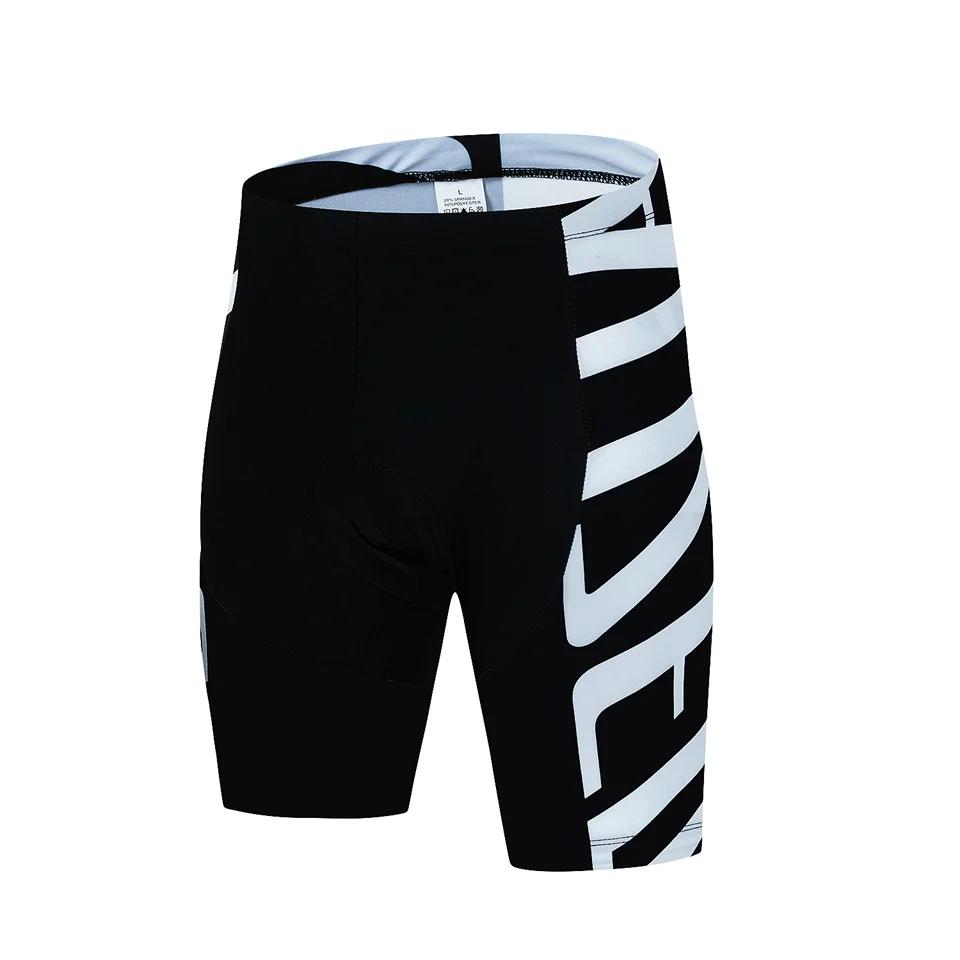 Calções de ciclismo profissional para homens Lycra Mountain Maillot, calças de verão, roupas MTB, esportes profissionais de bicicleta, gel 19D, preto - Image 1