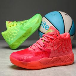 Tênis retrô clássico de basquete masculino, tênis antiderrapante, respirável, impermeável, masculino, academia, treinamento, esportes, moda, 40-45, 2023 - Image 1