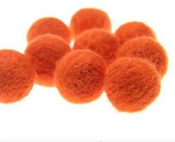 Bolas redondas de feltro de lã para decoração de casa DIY, pompons de cores mistas, presentes de Natal, 20 mm, 10 unidades por lote - Image 4