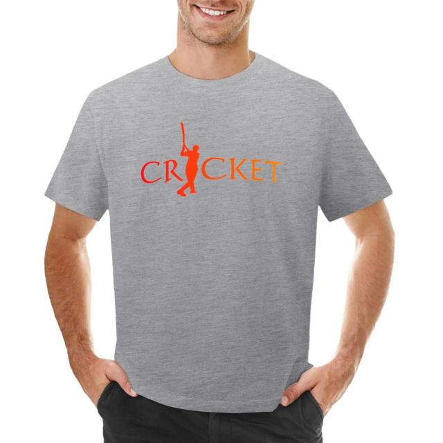 Camiseta Masculina de Críquete: Estilo Casual e Elegância na Moda de Rua