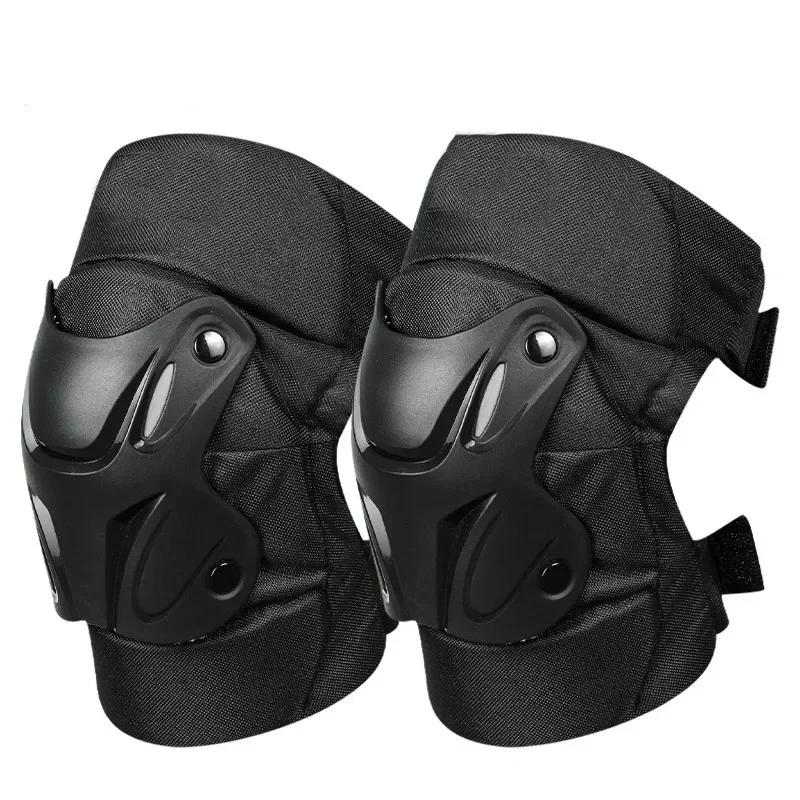 Equipamento de proteção para motociclismo, joelheiras cross-country, anti-queda, novo, 1 par, 2024 - Image 1