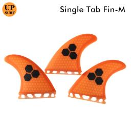 Honeycomb Surfboard Fins, abas simples, M Fin, Amarelo, Fibra de vidro Fins, Surf Quilhas Paddle Board - Image 4