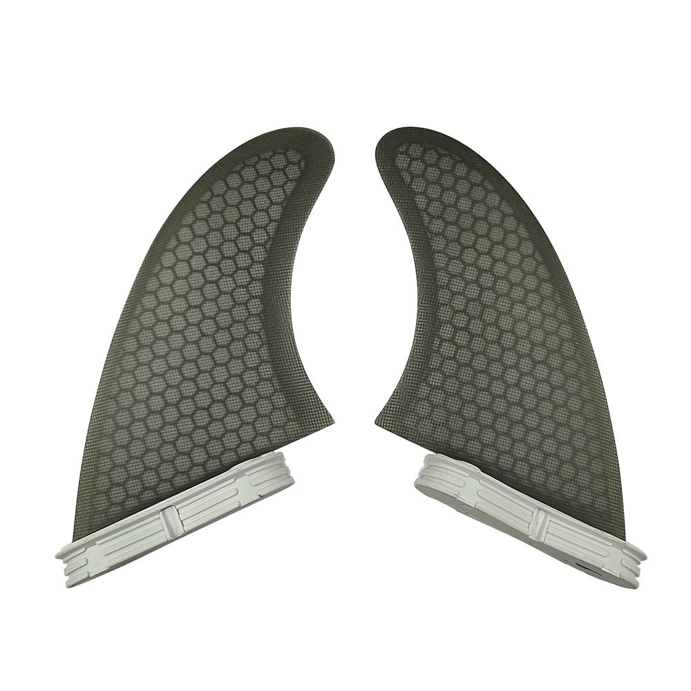 UPSURF-2 Fins Surf Board, 2 aletas, Kee Fin, abas duplas, 2 aleta, Honeycomb Paddleboard, Acessórios de Suring, 2pcs por conjunto - Image 1