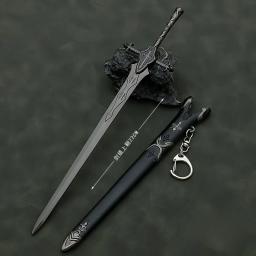 Anime Peripheral Metal Katana Arma para Meninos, Destino, Stay Night Arma, Siegfried Balmunk, Sabre Servo, Presentes Modelo, 22cm - Image 1
