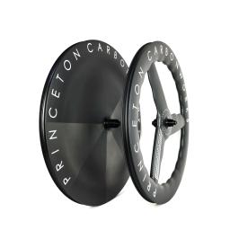 700C Princeton Todo o conjunto de rodas de fibra de carbono Largura 28mm Tubeless Tubular Freio a disco Aro Freio TT Conjunto de rodas de bicicleta - Image 2