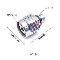 Regulador de mergulho autônomo, adaptador de mangueira, primeiro para segundo encaixe, ferramenta de conector de cobre ajustável, macho 3/8-24 para fêmea 9/16-18 - Image 4