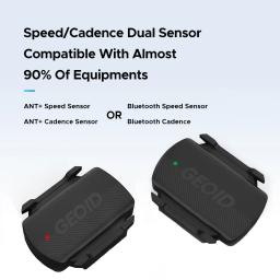 Geoid sensor de cadência de velocidade de bicicleta formiga bluetooth para gps ciclismo computador modo duplo para magene bicicleta de estrada mtb acessórios - Image 2