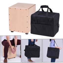 Tamanho médio caixa de madeira cajon tambor de mão instrumento de percussão instrumento de madeira de bétula com saco de transporte de cordas ajustável para adultos garoto - Image 5